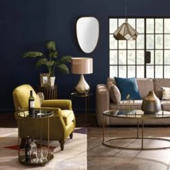 Dunelm Pimlico Antique Brass Drinks Trolley 6 Dunelm Pimlico Antique Brass Drinks Trolley -The Furniture Store 1000081972 alt02