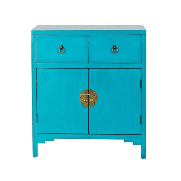 Dunelm Hanna Teal Chest 2 Dunelm Hanna Teal Chest - Image 2