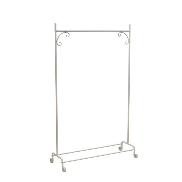 Dunelm Cream Clothes Rail 2 Dunelm Cream Clothes Rail - Image 2