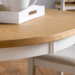 Julian Bowen Davenport Round Pedestal Table -The Furniture Store 1000135378 alt02