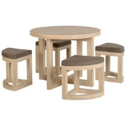 Seconique Cambourne Stowaway Dining Set -The Furniture Store 1000141231 alt02