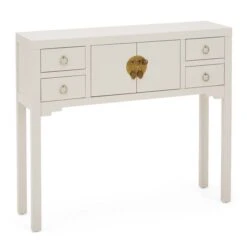 Dunelm Hanna Oyster Console Table -The Furniture Store 1000146594 alt02