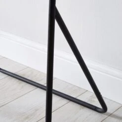 Dunelm Metal Black Clothes Rail 6 Dunelm Metal Black Clothes Rail -The Furniture Store 1000147159 alt02