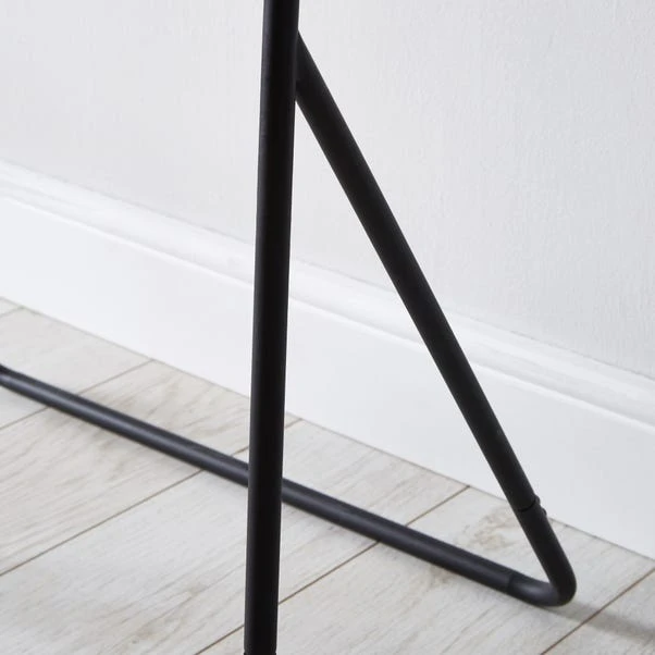 Dunelm Metal Black Clothes Rail 3 Dunelm Metal Black Clothes Rail - Image 3