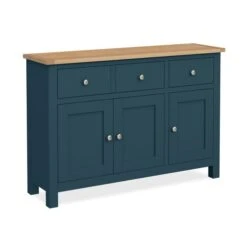 Dunelm Bromley Blue Large Sideboard -The Furniture Store 1000152519 alt02