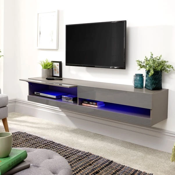 GFW Galicia 180cm LED Wide Wall TV Unit 3 GFW Galicia 180cm LED Wide Wall TV Unit - Image 3