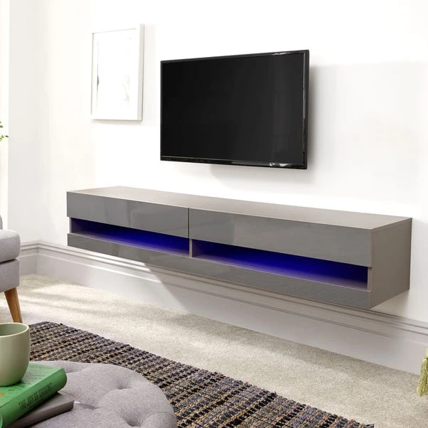 GFW Galicia 180cm LED Wide Wall TV Unit 4 GFW Galicia 180cm LED Wide Wall TV Unit - Image 4