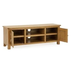 Dunelm Bromley Wide TV Unit Oak -The Furniture Store 1000157737 alt04