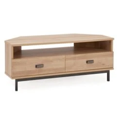 Dunelm Fulton Oak Effect Corner TV Stand -The Furniture Store 1000157783 alt03