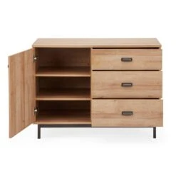 Dunelm Fulton Oak Effect Small Sideboard -The Furniture Store 1000157785 alt02