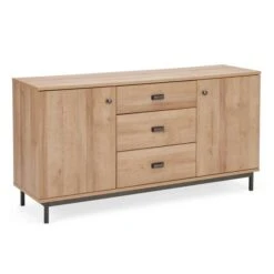 Dunelm Fulton Oak Effect Large Sideboard 9 Dunelm Fulton Oak Effect Large Sideboard -The Furniture Store 1000157788 alt03