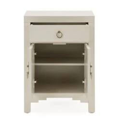 Dunelm Hanna Small 1 Drawer & 1 Door Chest, Oyster Grey 9 Dunelm Hanna Small 1 Drawer & 1 Door Chest, Oyster Grey -The Furniture Store 1000157791 alt03