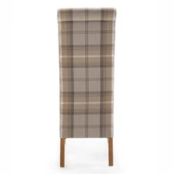 Dunelm Chester Set Of 2 Dining Chairs Natural Woven Check 11 Dunelm Chester Set Of 2 Dining Chairs Natural Woven Check -The Furniture Store 1000157944 alt04