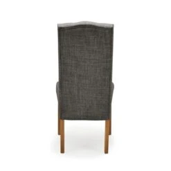Dunelm Darcy Set Of 2 Dining Chairs Charcoal -The Furniture Store 1000157947 alt04