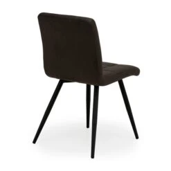 Dunelm Porter Set Of 2 Dining Chairs Grey Microsuede 11 Dunelm Porter Set Of 2 Dining Chairs Grey Microsuede -The Furniture Store 1000157983 alt05