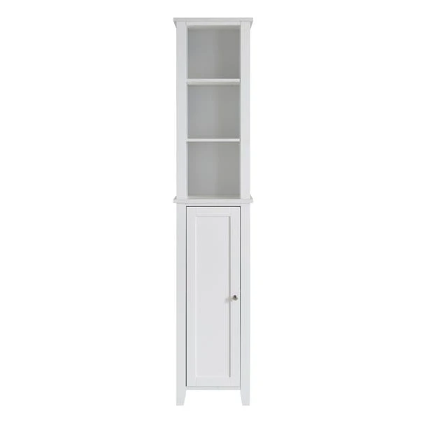 Lloyd Pascal Marble Effect Tall Cabinet 2 Lloyd Pascal Marble Effect Tall Cabinet - Image 2