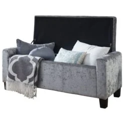 GFW Verona Crushed Velvet Ottoman 8 GFW Verona Crushed Velvet Ottoman -The Furniture Store 1000160628 alt02