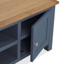Dunelm Bromley Blue Wide TV Stand -The Furniture Store 1000162404 alt04