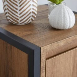 Lloyd Pascal Industrial Single Door Cabinet -The Furniture Store 1000169013 alt03