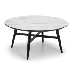 Julian Bowen Firenze Marble Effect Coffee Table -The Furniture Store 1000169321 alt02