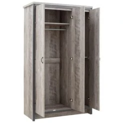 GFW Boston 4 Piece Bedroom Set, Grey -The Furniture Store 1000169416 alt04