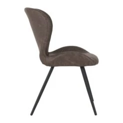 Seconique Quebec Set Of 4 Dining Chairs Brown PU Leather 8 Seconique Quebec Set Of 4 Dining Chairs Brown PU Leather -The Furniture Store 1000169720 alt02