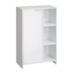 Lloyd Pascal Jaxon White Console Unit With Open Shelves -The Furniture Store 1000182102 alt05
