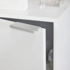 Lloyd Pascal Jaxon White Single Door Floor Cabinet With Adjustable Shelf -The Furniture Store 1000182105 alt04