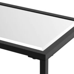 Dunelm Sullivan Black Slim Console Radiator Cover -The Furniture Store 1000182192 alt04