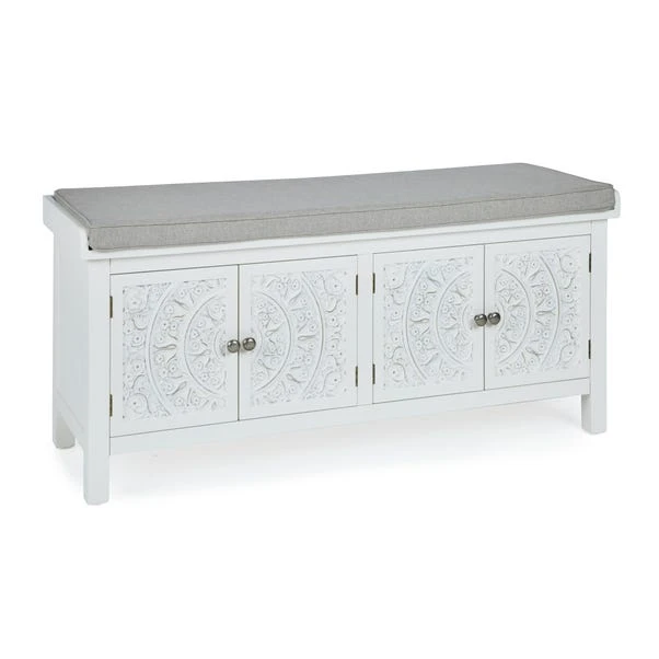 Dunelm Samira Storage Bench 3 Dunelm Samira Storage Bench - Image 3