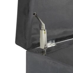 Dunelm Luxe Grey Velvet Storage Trunk 11 Dunelm Luxe Grey Velvet Storage Trunk -The Furniture Store 1000184653 alt05