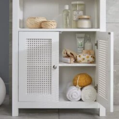 Dunelm Palermo White Console Unit -The Furniture Store 1000186038 alt02