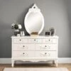 Dunelm Toulouse 7 Drawer Chest, Ivory