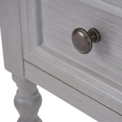 Dunelm Lucy Cane Grey Telephone Table -The Furniture Store 30267545 alt06