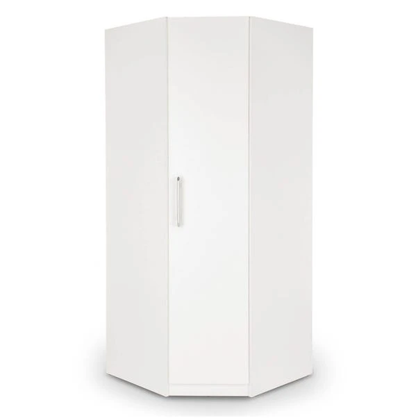 Harmony Acton Corner Wardrobe, White 1 Harmony Acton Corner Wardrobe, White