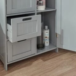 GFW Grey Shaker Bathroom Unit -The Furniture Store 30488512 alt04