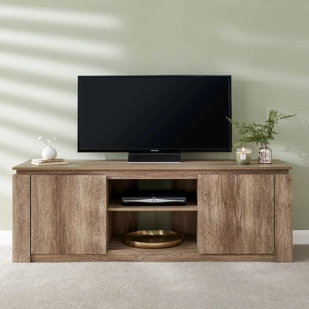 GFW Canyon Oak TV Stand 1 GFW Canyon Oak TV Stand