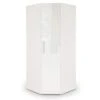 Harmony Angel Corner Wardrobe, White