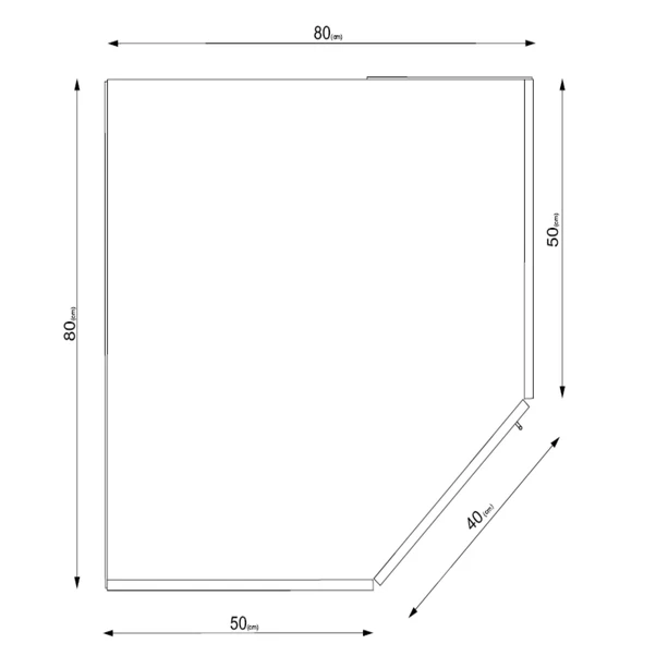 Harmony Angel Corner Wardrobe, White 4 Harmony Angel Corner Wardrobe, White - Image 4