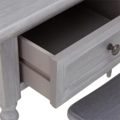 Dunelm Lucy Cane 2 Drawer Dressing Table Set With Mirror -The Furniture Store 30564558 alt05