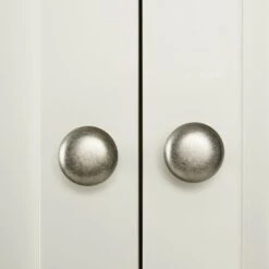 Dunelm Compton Double 3 Drawer Wardrobe, Ivory & Oak 11 Dunelm Compton Double 3 Drawer Wardrobe, Ivory & Oak -The Furniture Store 30605616 alt05