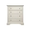 Dunelm Charlotte 4 Drawer Chest, Ivory