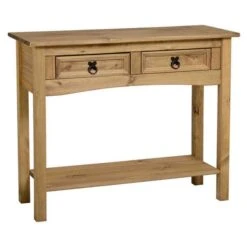 Seconique Corona 2 Drawer Console Table