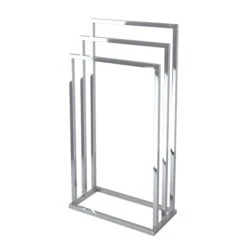 Lloyd Pascal Chrome 3 Rail Towel Stand