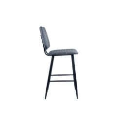 Dunelm Austin Faux Leather Bar Stool -The Furniture Store 30647375 alt02