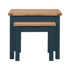 Dunelm Bromley Blue Nest Of Tables