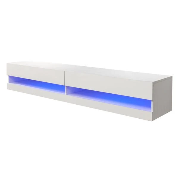 GFW Galicia 180cm LED Wide Wall TV Unit 1 GFW Galicia 180cm LED Wide Wall TV Unit