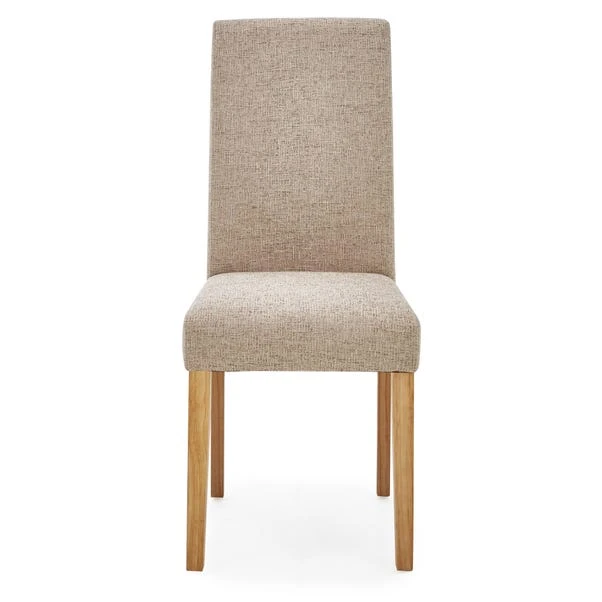 Dunelm Ethan Set Of 2 Dining Chairs Natural Boucle 4 Dunelm Ethan Set Of 2 Dining Chairs Natural Boucle - Image 4
