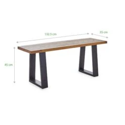 Dunelm Jackson Dining Bench -The Furniture Store 30666559 alt04