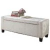 GFW Verona Crushed Velvet Ottoman